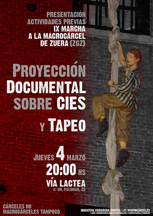 IX Marcha contra la Macroc&aacute;rcel de Zuera