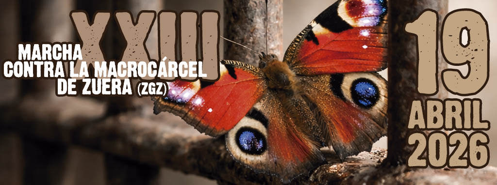 XXIII 23 Marcha contra la Macroc&aacute;rcel de Zuera